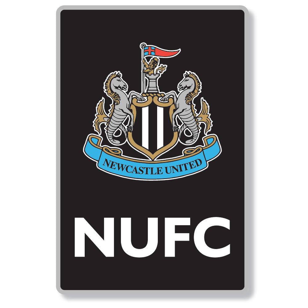 Newcastle United FC Portrait LED Crest Sign - Shop Signs & Plaques At Gift Moments - 1