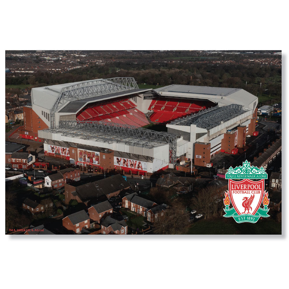 Liverpool FC Landscape LED Stadium Sign - Shop Signs & Plaques At Gift Moments - 1