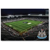 Newcastle United FC Landscape LED Stadium Sign - Shop Signs & Plaques At Gift Moments - 1