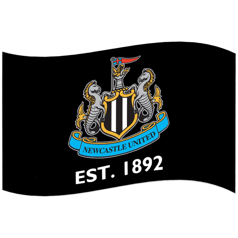 Newcastle United FC Established Flag - Shop Flags & Banners At Gift Moments - 1