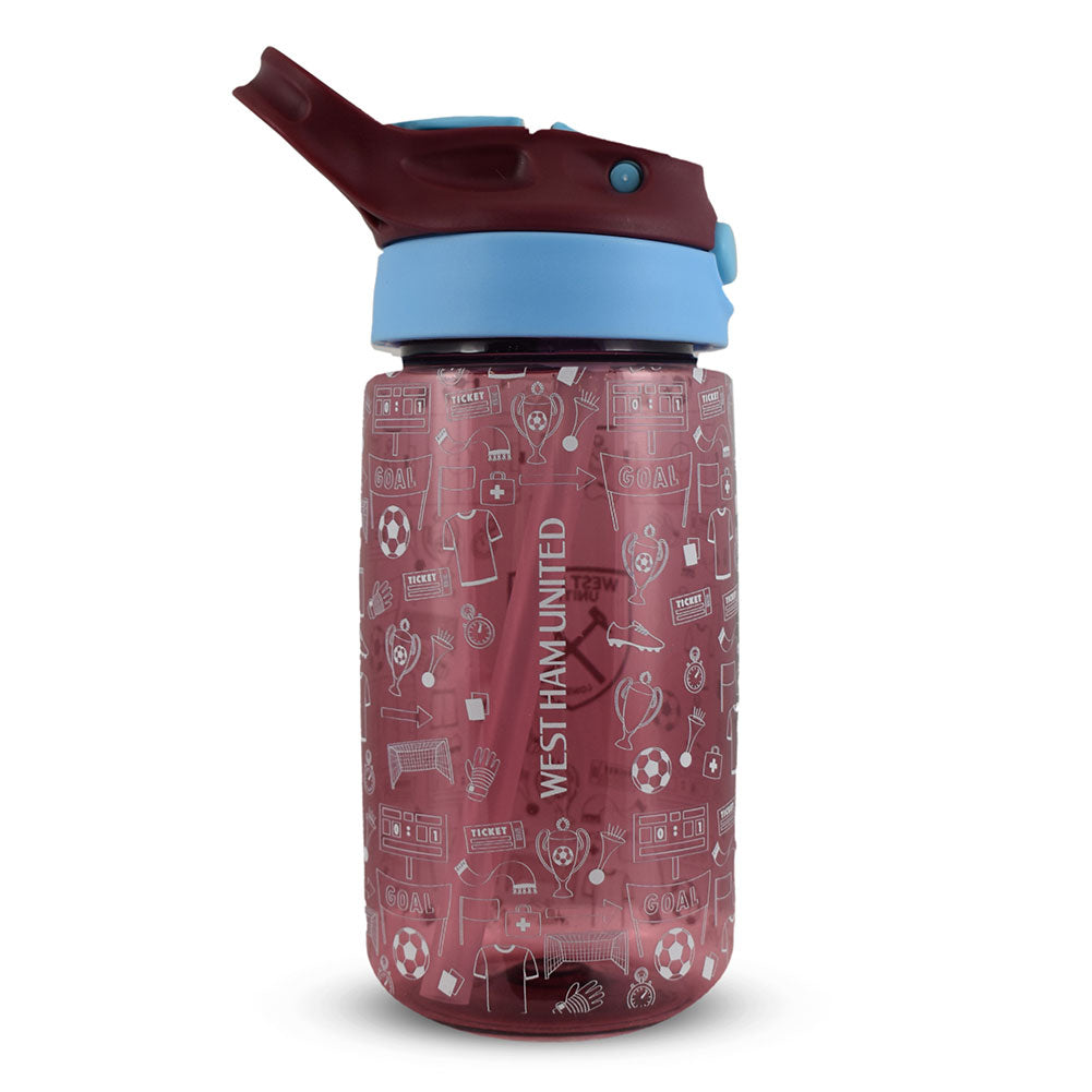 West Ham United FC Junior Water Bottle - Shop Water Bottles At Gift Moments - 4