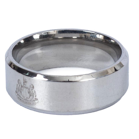Newcastle United FC Slim Band Ring Large - Shop Jewellery At Gift Moments - 2