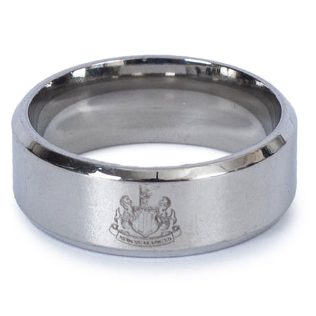 Newcastle United FC Slim Band Ring Medium - Shop Jewellery At Gift Moments - 1