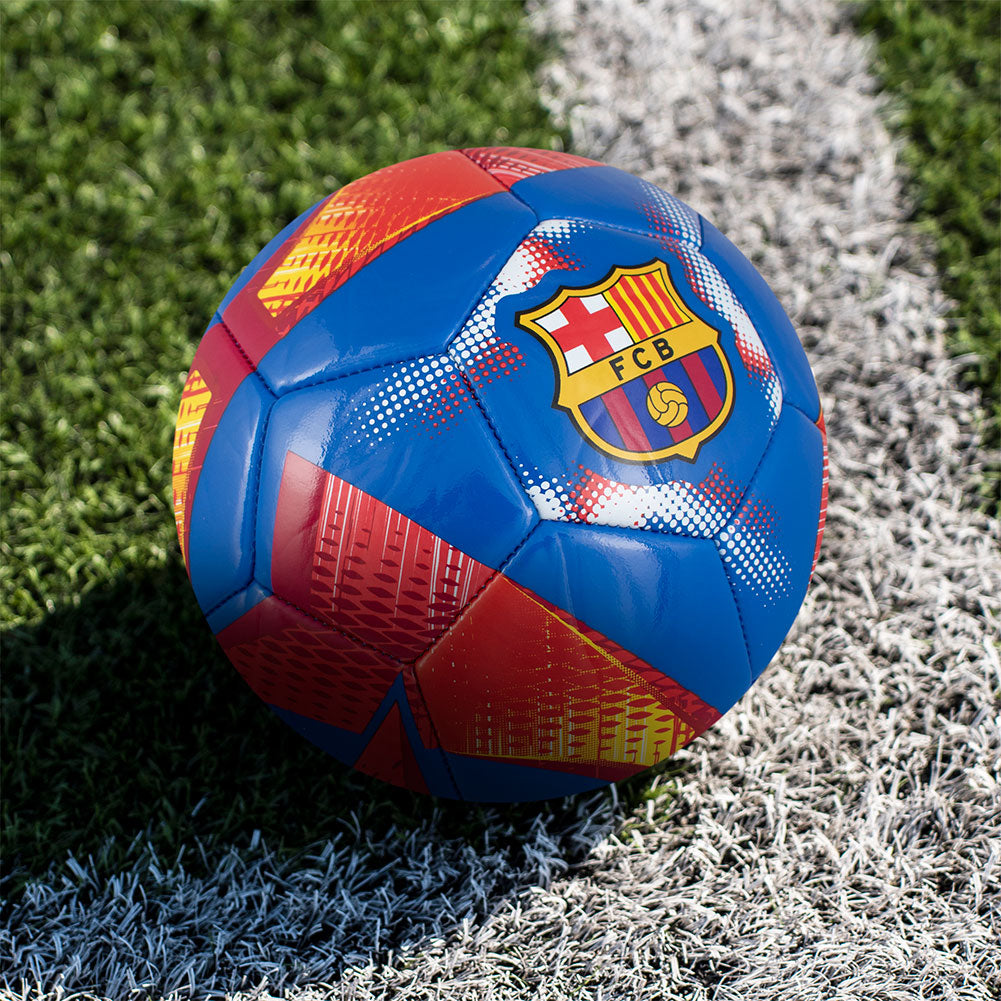 FC Barcelona Spiral Size 3 Football - Shop Balls At Gift Moments - 3