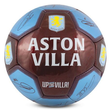 Aston Villa FC Sig 26 Football - Shop Balls At Gift Moments - 1