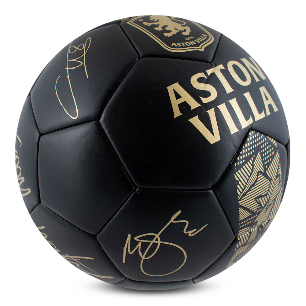 Aston Villa FC Sig Gold Phantom Football - Shop Balls At Gift Moments - 4