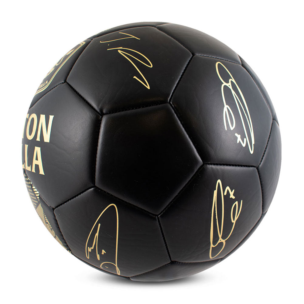 Aston Villa FC Sig Gold Phantom Skill Ball - Shop Balls At Gift Moments - 2