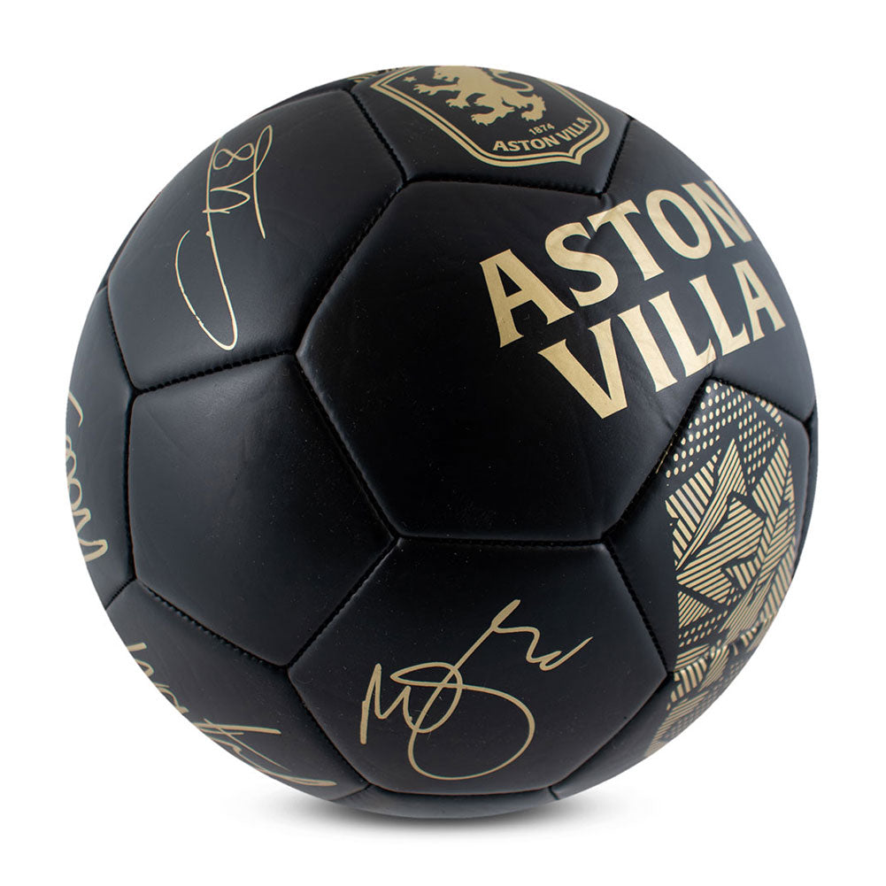 Aston Villa FC Sig Gold Phantom Skill Ball - Shop Balls At Gift Moments - 4