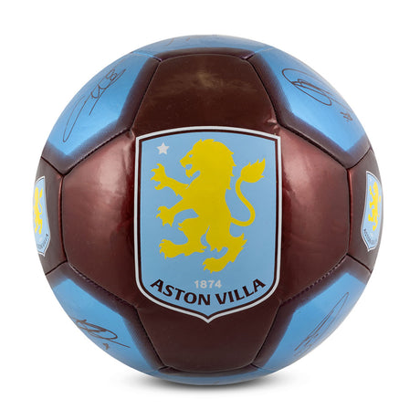 Aston Villa FC Sig 26 Skill Ball - Shop Balls At Gift Moments - 1