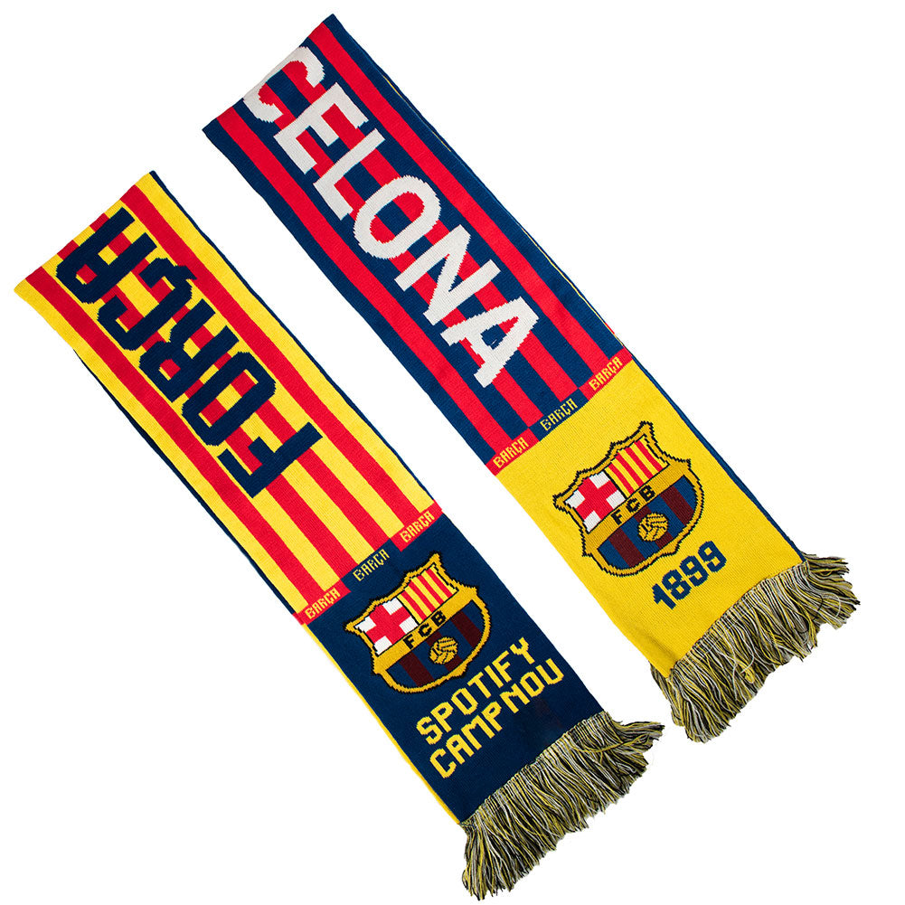 FC Barcelona Camp Nou Scarf - Shop Scarves At Gift Moments - 2