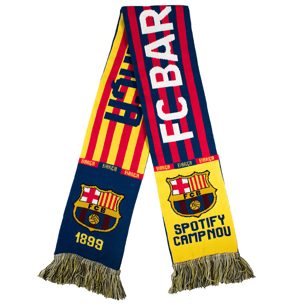FC Barcelona Camp Nou Scarf - Shop Scarves At Gift Moments - 1