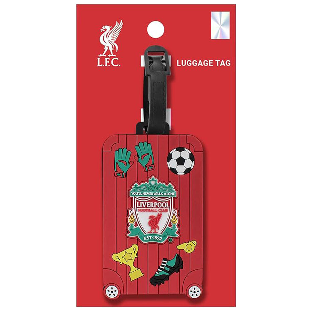 Liverpool FC Luggage Tag - Shop Luggage Tags At Gift Moments - 3