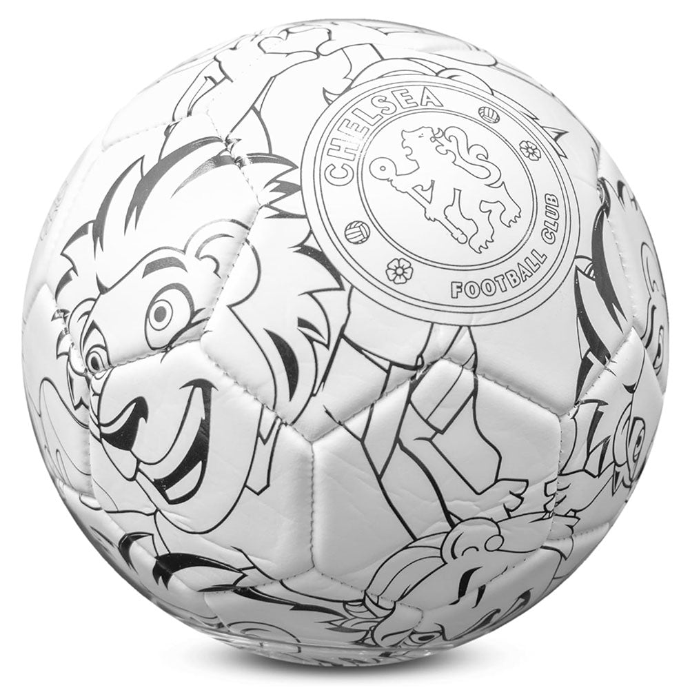 Chelsea FC ’Colour In’ Mini Football Set - Shop Balls At Gift Moments - 4