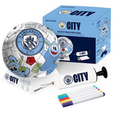 Manchester City FC ’Colour In’ Mini Football Set - Shop Balls At Gift Moments - 1
