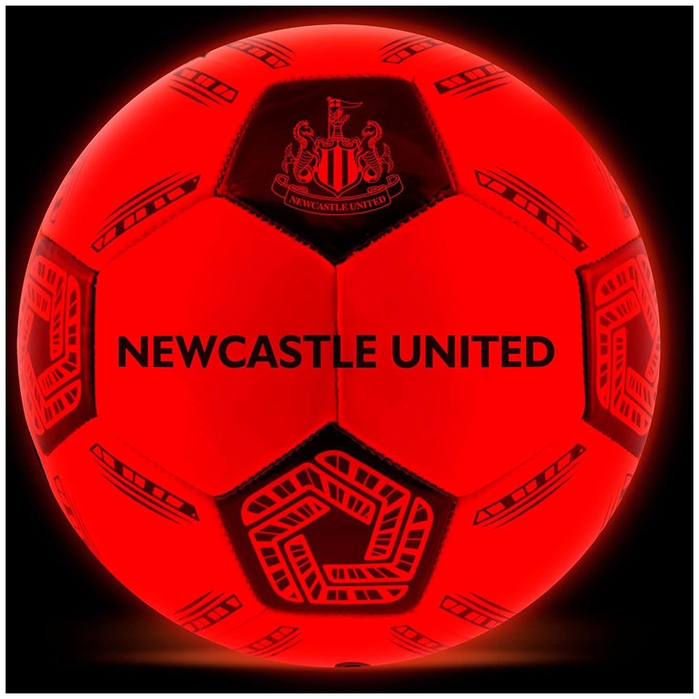 Newcastle United FC LED Glow Football - Shop Balls At Gift Moments - 3