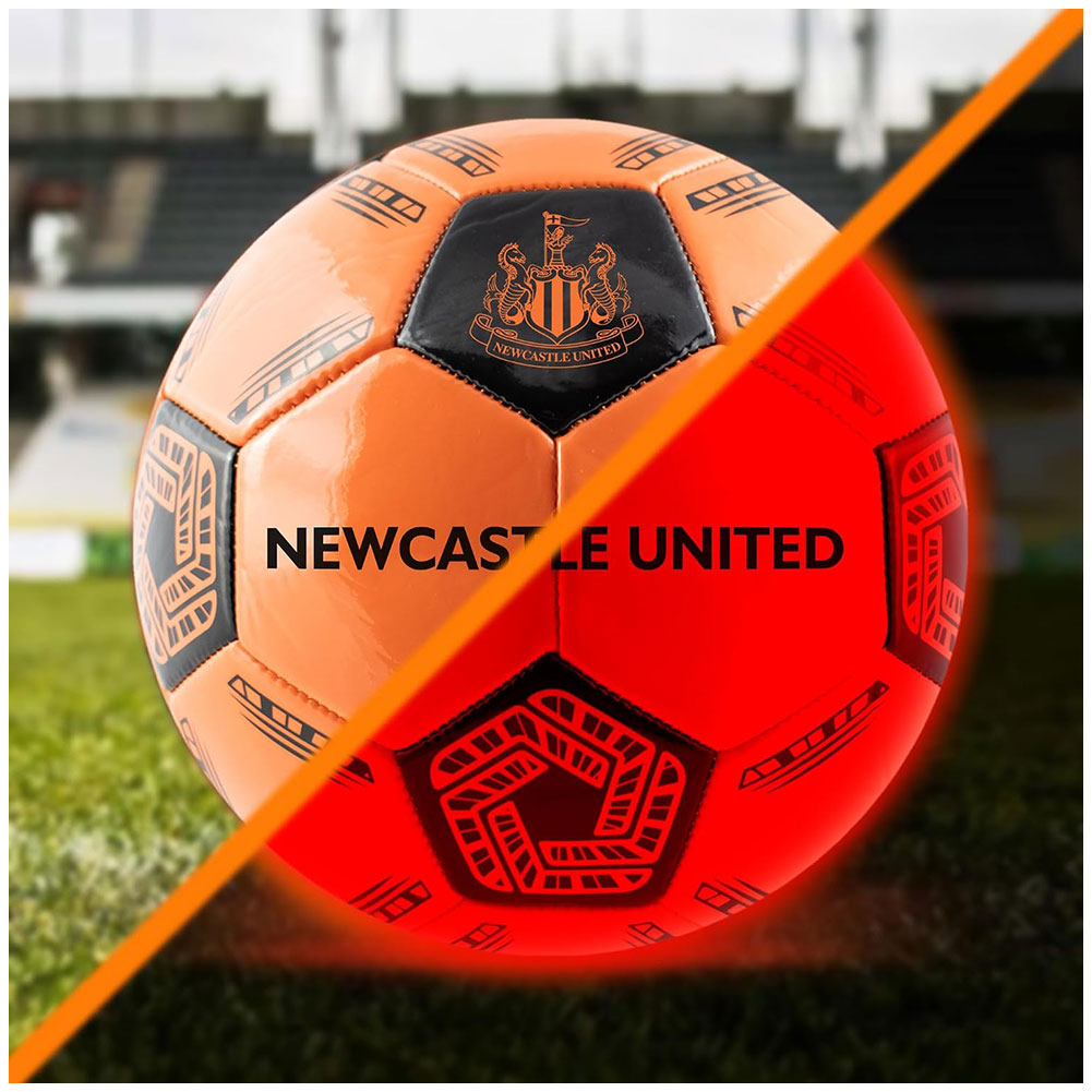Newcastle United FC LED Glow Football - Shop Balls At Gift Moments - 4