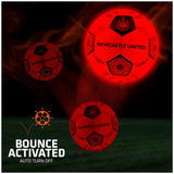 Newcastle United FC LED Glow Football - Shop Balls At Gift Moments - 7