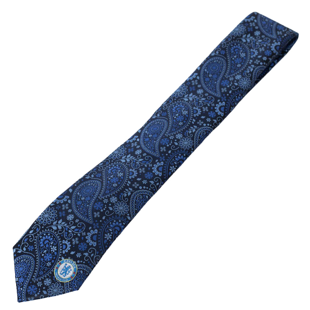 Chelsea FC Paisley Tie - Shop Ties At Gift Moments - 4