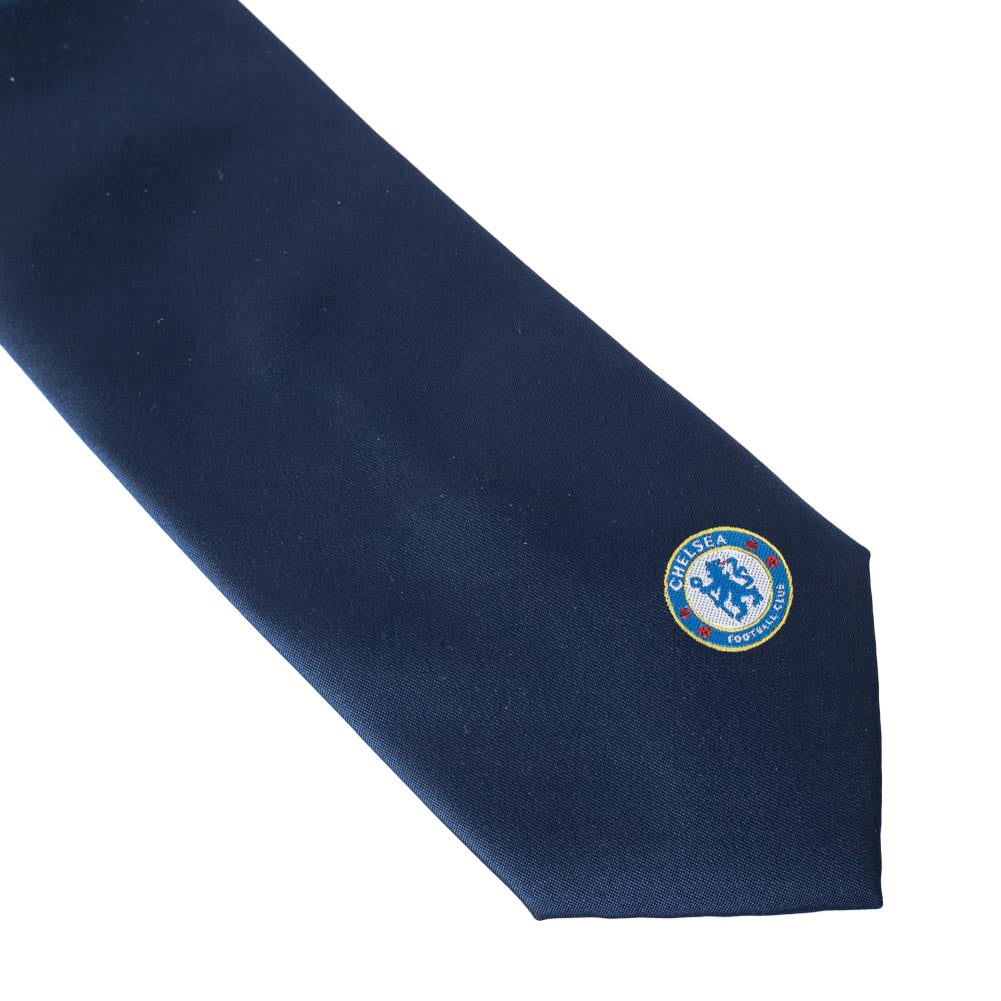 Chelsea FC Navy Tie - Shop Ties At Gift Moments - 3