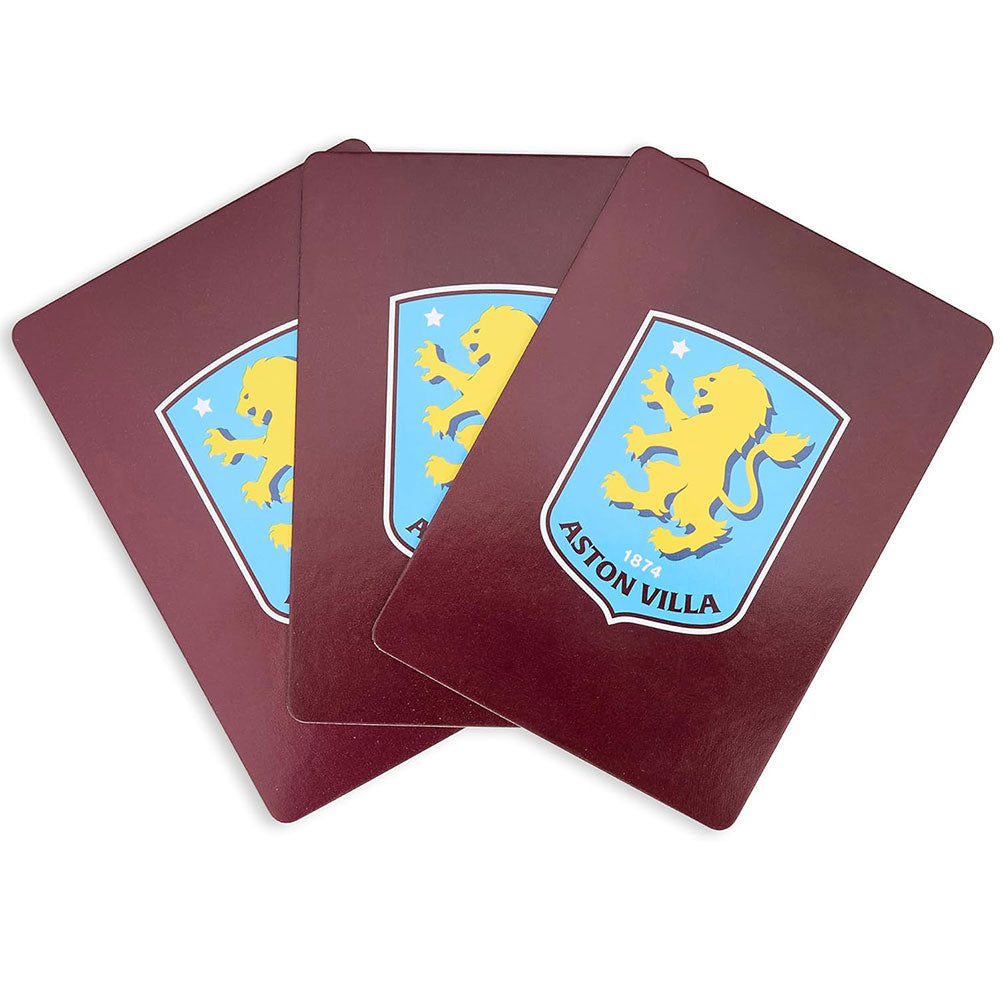 Aston Villa FC Playing Cards - Shop Puzzles & Games At Gift Moments - 2
