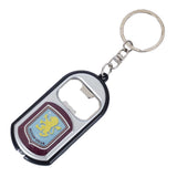 Aston Villa FC Keyring Torch Bottle Opener - Shop Bottle Openers At Gift Moments - 2