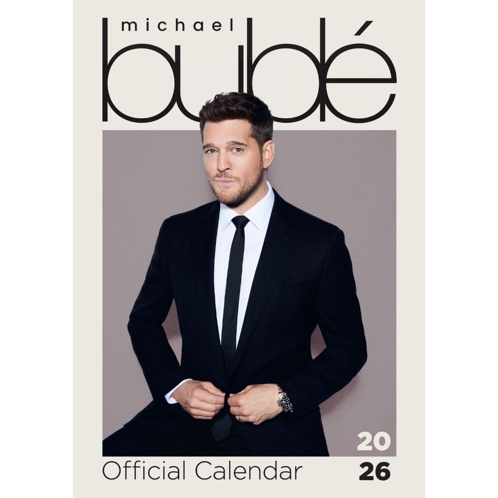 Michael Buble A3 Calendar 2026