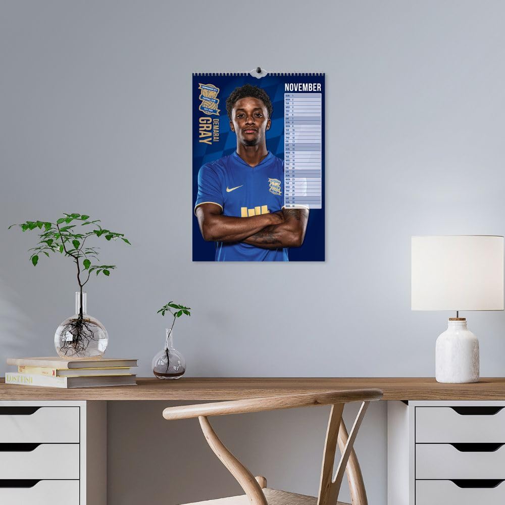 Birmingham City FC A3 Calendar 2026 - Shop Calendars At Gift Moments - 4