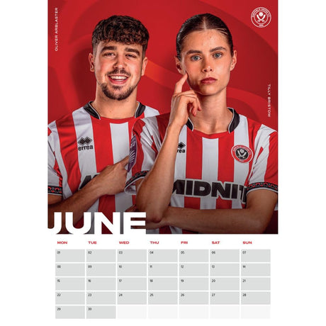 Sheffield United FC A3 Calendar 2026 - Shop Calendars At Gift Moments - 3