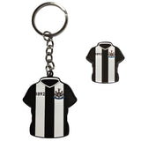 Newcastle United FC Home Shirt Keyring & Badge Set - Shop Keyrings At Gift Moments - 1