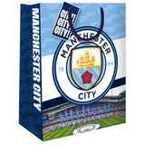 Manchester City FC Medium Colour Gift Bag - Shop At Gift Moments - 1