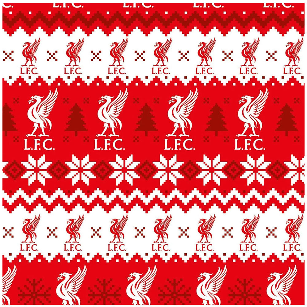 Liverpool FC Christmas Gift Wrap - Shop Gift Wrap & Bags At Gift Moments - 2