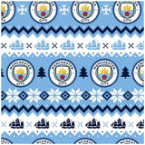 Manchester City FC Christmas Gift Wrap - Shop Gift Wrap & Bags At Gift Moments - 2