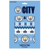 Manchester City FC Christmas Gift Wrap - Shop Gift Wrap & Bags At Gift Moments - 3