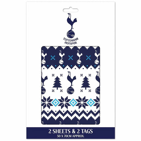 Tottenham Hotspur FC Christmas Gift Wrap - Shop Gift Wrap & Bags At Gift Moments - 3