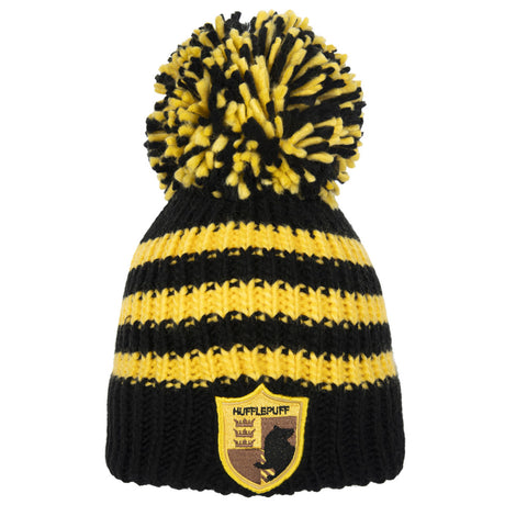 Harry Potter ’Big Bobble Hat’ Hufflepuff - Shop Caps & Hats At Gift Moments - 1