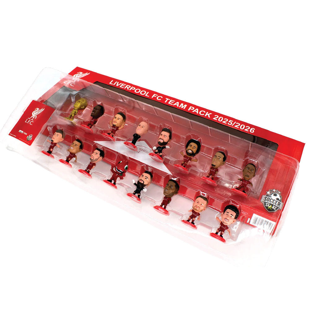 Liverpool FC SoccerStarz Season 25-26 Player Team Pack - Shop SoccerStarz At Gift Moments - 2