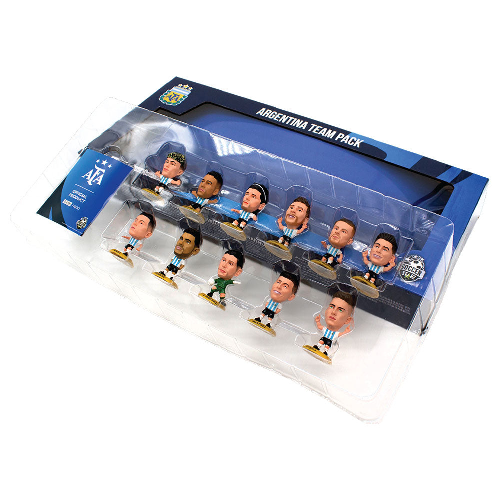 Argentina SoccerStarz 11 Player Team Pack - Shop At Gift Moments - 2