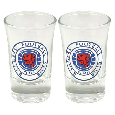 Rangers FC 2pk Shot Glass Set - Shop At Gift Moments - 1