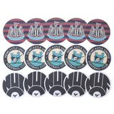 Newcastle United FC 15pk Retro Beer Mat Set