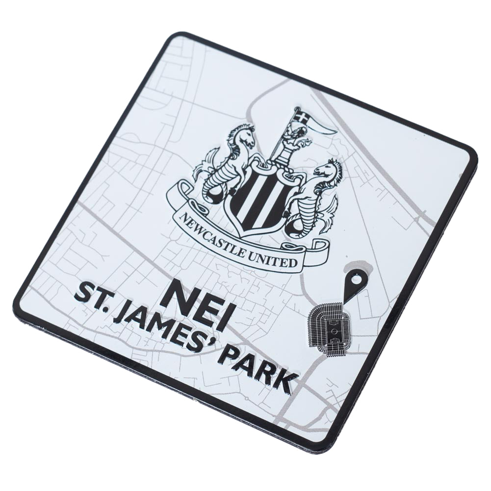 Newcastle United FC Route To St James' Park Fridge Magnet