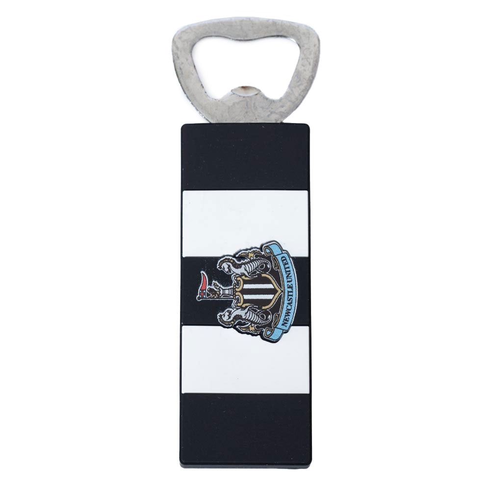 Newcastle United FC PVC Rectangle Magnetic Bottle Opener - Shop Bottle Openers At Gift Moments - 2