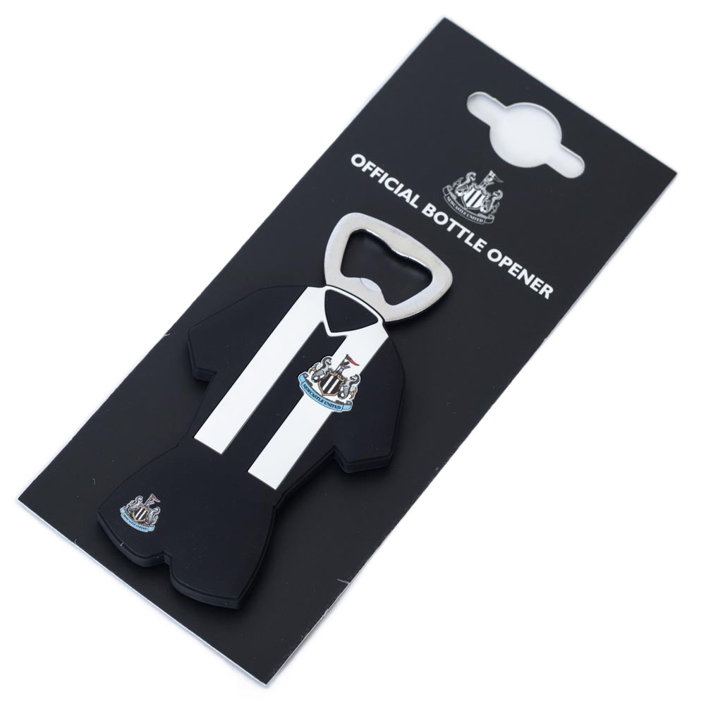 Newcastle United FC PVC Home Kit Magnetic Bottle Opener - Shop Bottle Openers At Gift Moments - 2