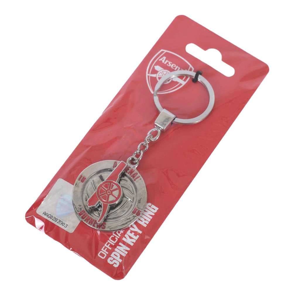 Arsenal FC Fidget Spinner Keyring - Shop Keyrings At Gift Moments - 5