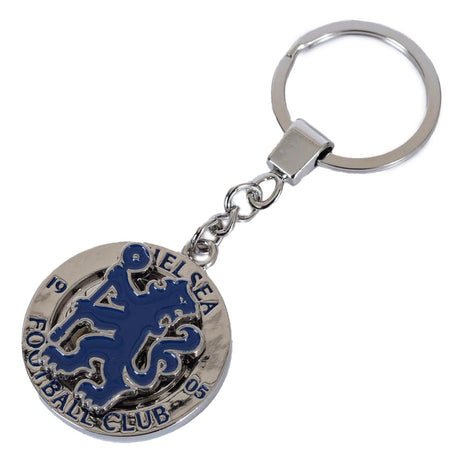 Chelsea FC Fidget Spinner Keyring - Shop Keyrings At Gift Moments - 1