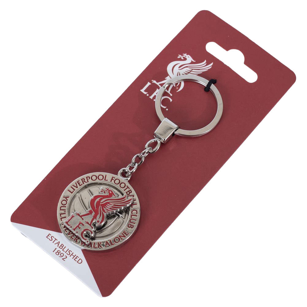 Liverpool FC Fidget Spinner Keyring - Shop Keyrings At Gift Moments - 5