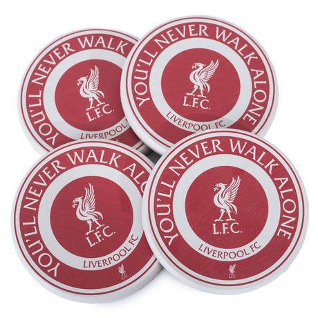 Liverpool FC 4pk Ceramic Coaster Set - Shop Coasters At Gift Moments - 3