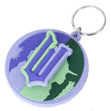 Wicked PVC Spinner Keyring