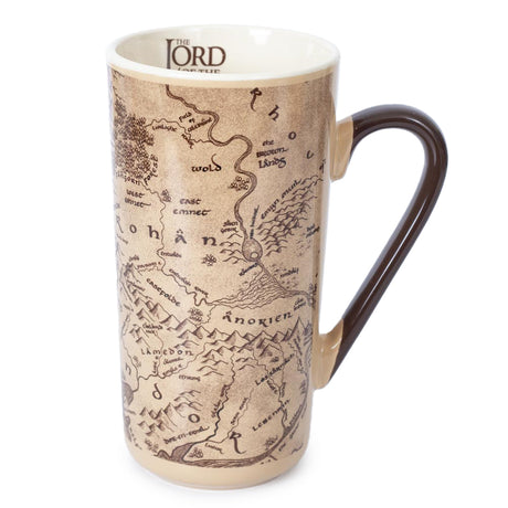 The Lord Of The Rings Map Grande Latte Mug - Shop Mugs At Gift Moments - 2