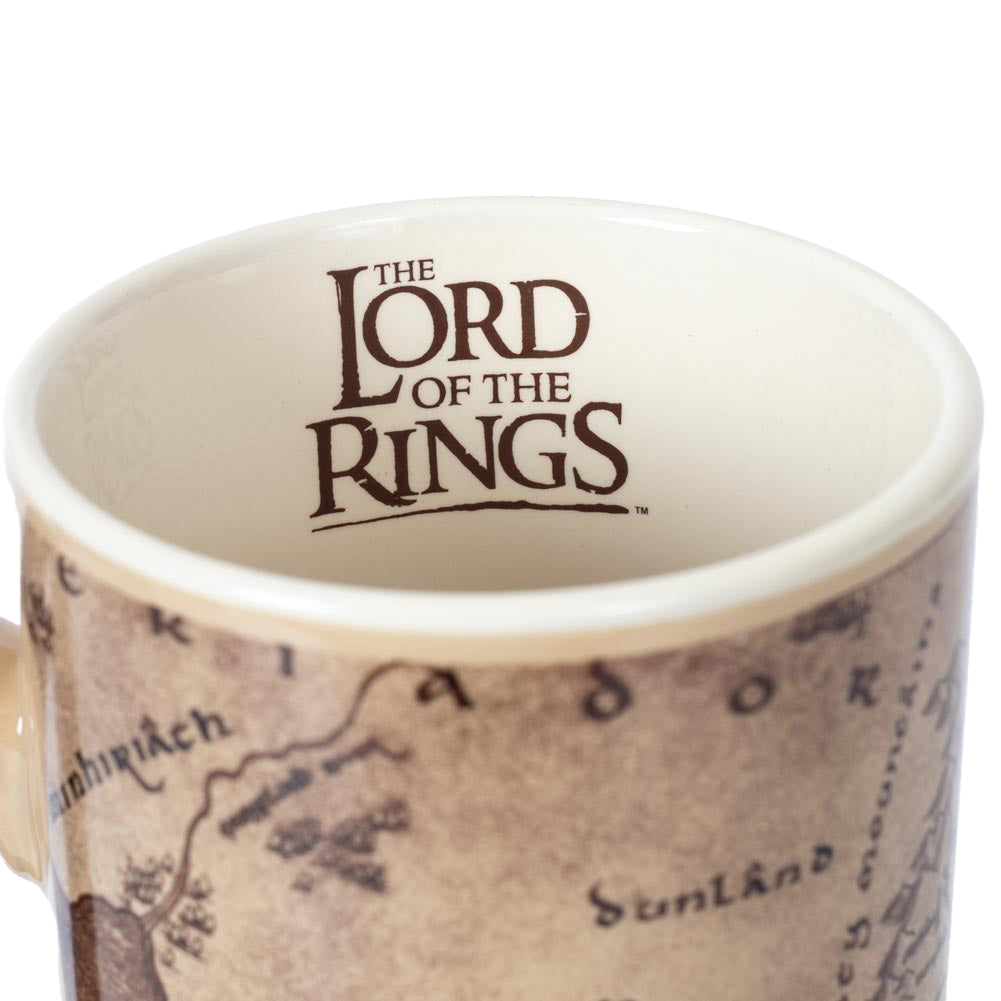 The Lord Of The Rings Map Grande Latte Mug - Shop Mugs At Gift Moments - 4
