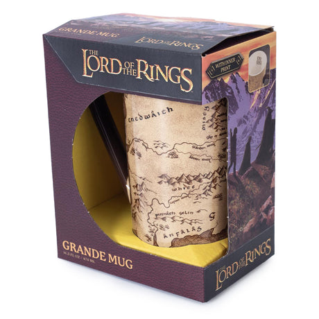 The Lord Of The Rings Map Grande Latte Mug - Shop Mugs At Gift Moments - 5
